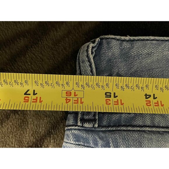 Diesel Belther Jeans Mens 29x32 Light Wash Blue Straight Leg Denim Distressed - Picture 7 of 11